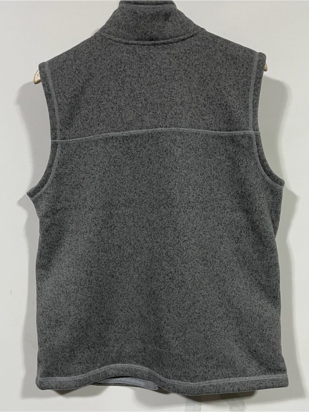 The North Face Gray Fleece Vest with Fisher Investments Embroidery